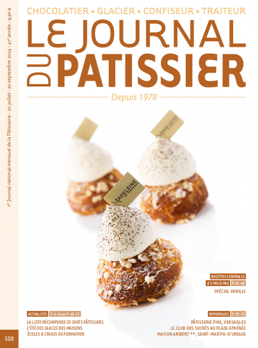 Le Journal du Patissier, No. 508 (July 20 - Sep. 20, 2024) (French)